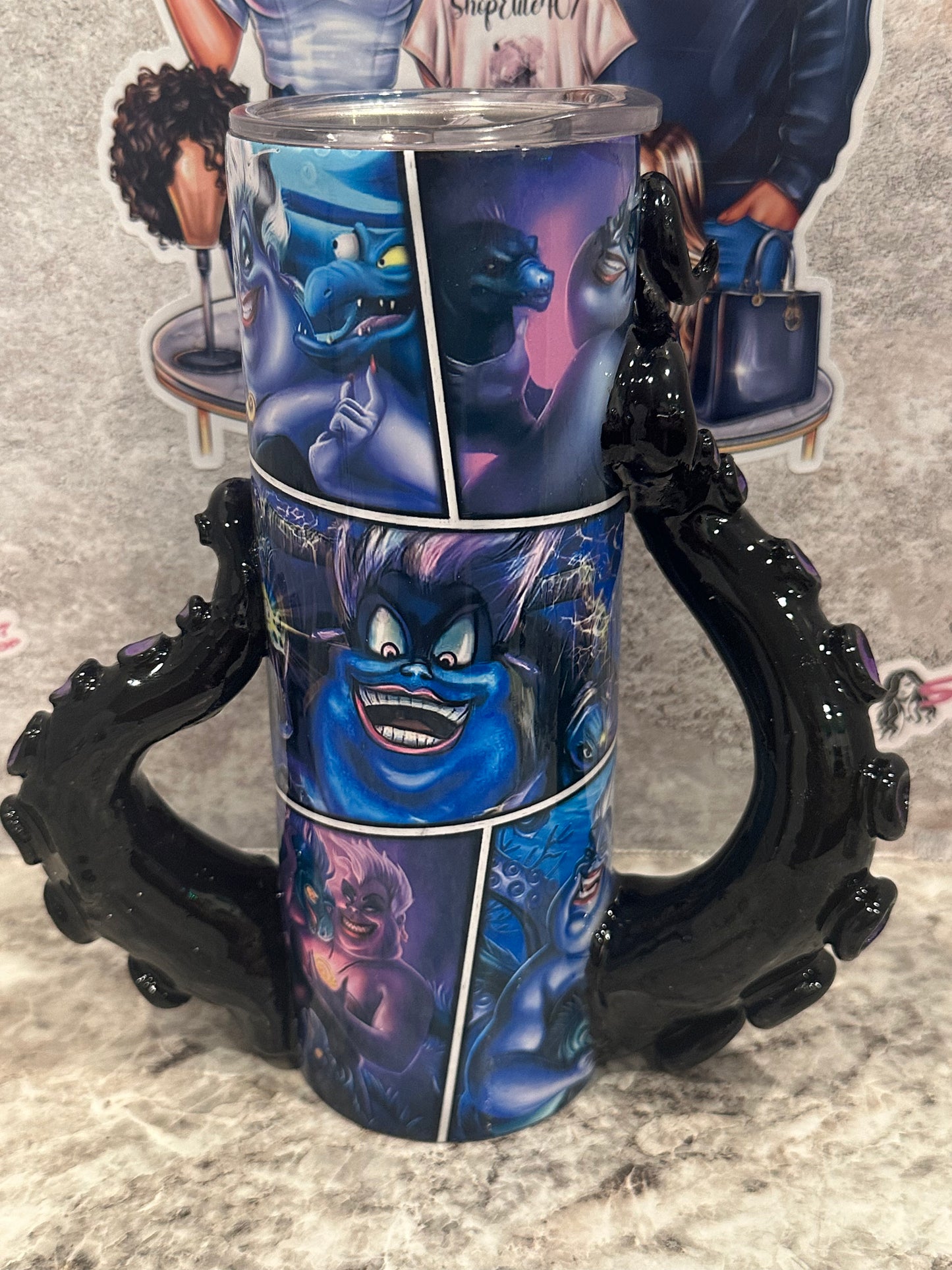 Ursula 3D Custom 20oz Tumbler