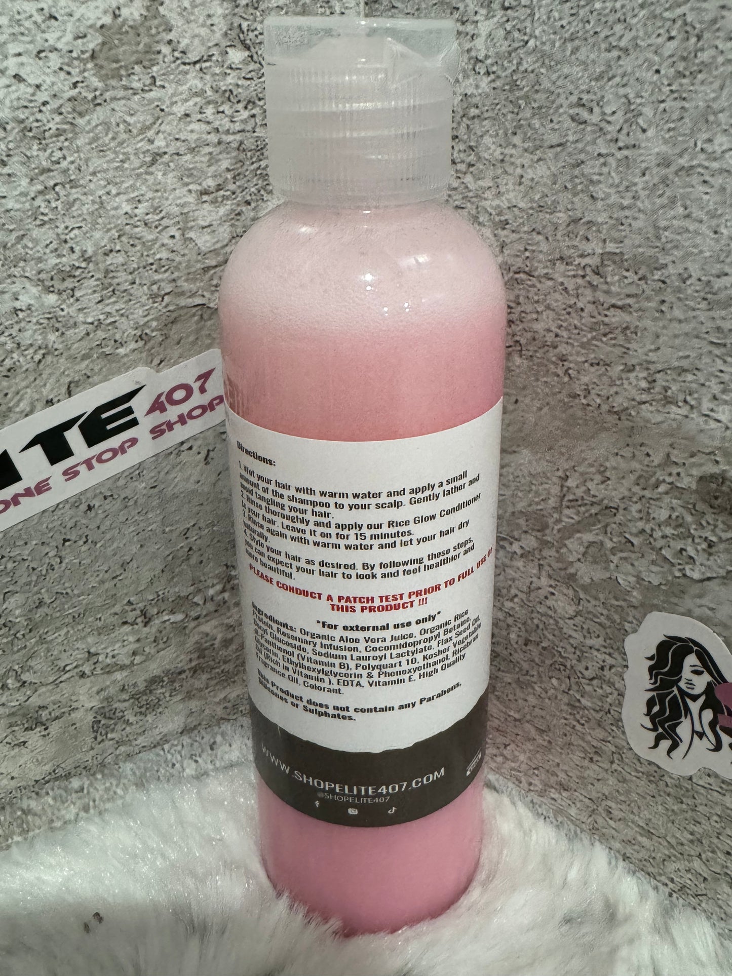Rice Water GLOW Shampoo (Custom Scent)