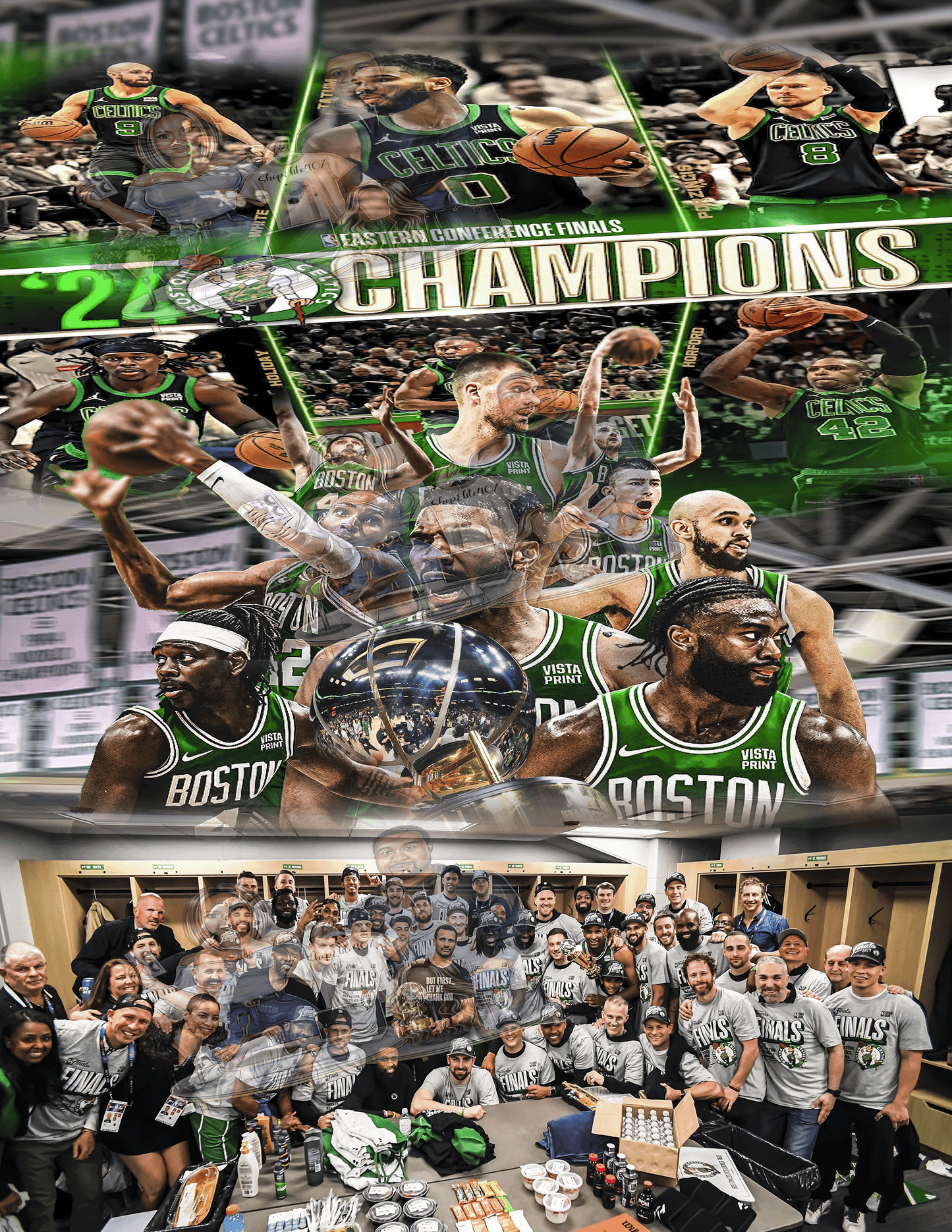 B O S T O N C E L T I C S 2024 CHAMPION DESIGN