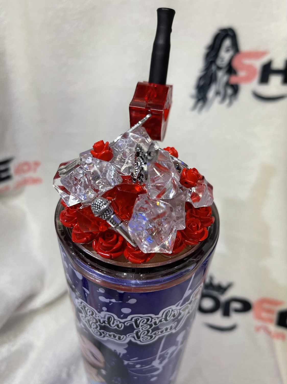 Selena Topsey Tumbler