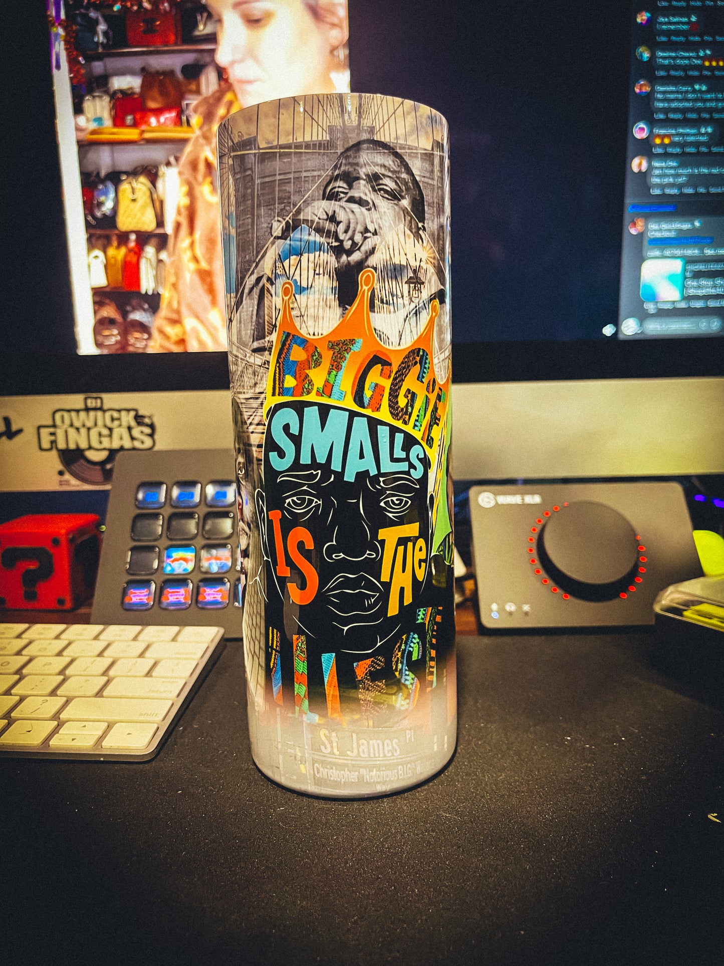 BIGGIE TUMBLER DESIGN