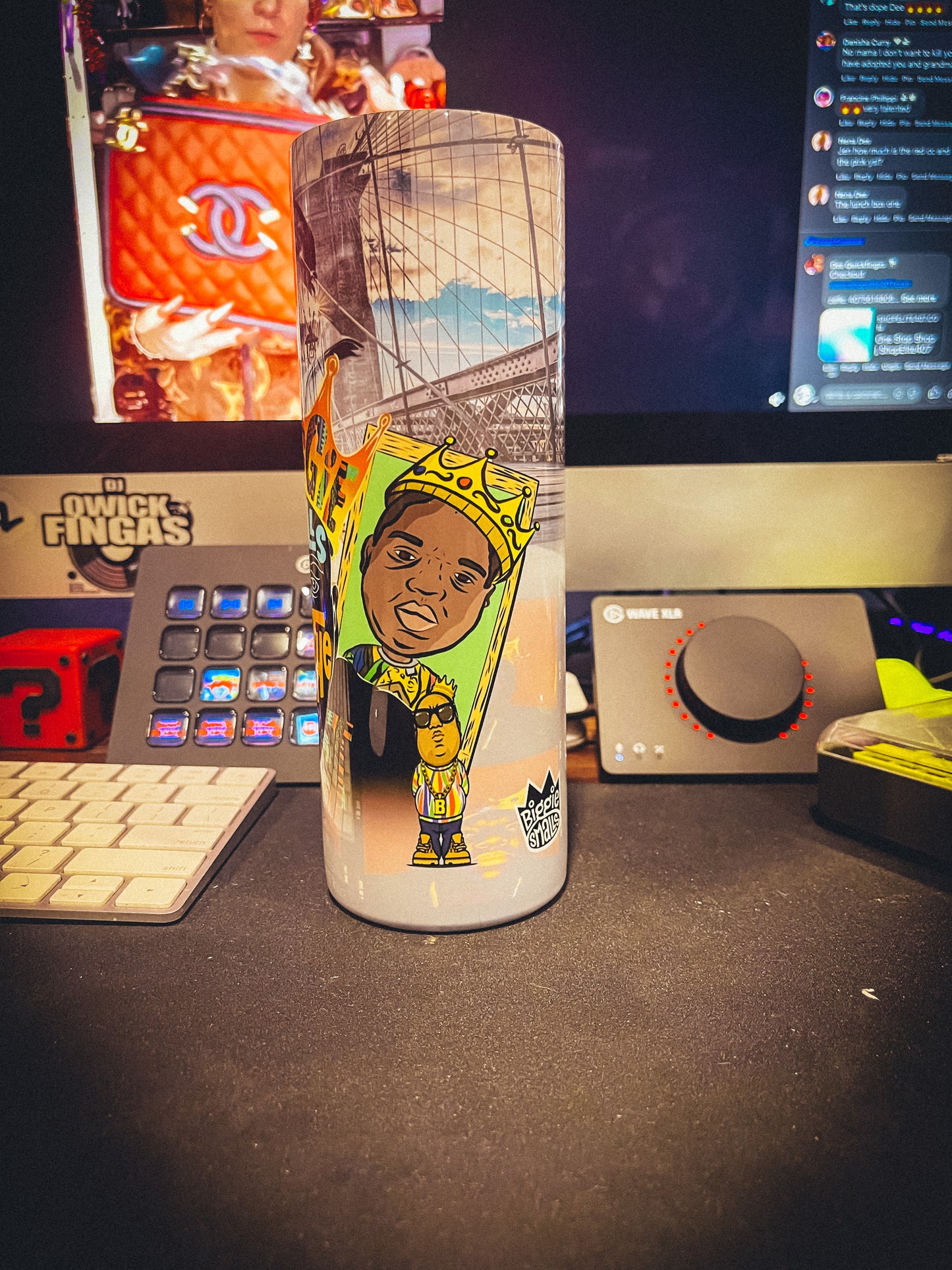 BIGGIE TUMBLER DESIGN