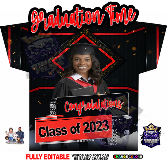 GRAD TIME TEE DESIGN TEMPLATE(PSD FILE)
