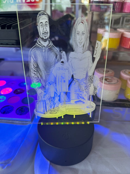 Custom Acrylic Picture Frame