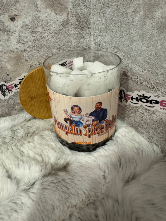 “Pumpkin Spice Boba Tea” Scented Candle