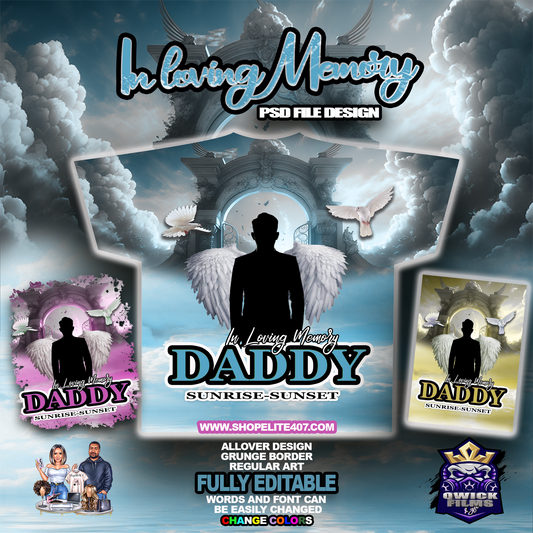 IN LOVING MEMORY DESIGN TEMPLATE(PSD FILE)