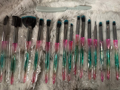 Crystal Ball Make Up Brushes