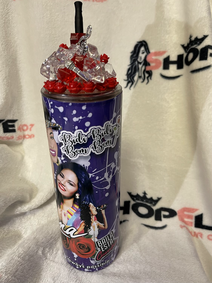 Selena Topsey Tumbler