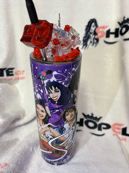 Selena Topsey Tumbler